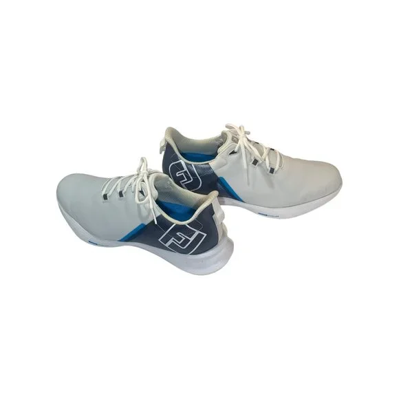 FootJoy Men\'s Fuel Sport 2023 Golf Shoes Size 13 M White/Navy/Aqua 55454 FootJoy Men main image 2